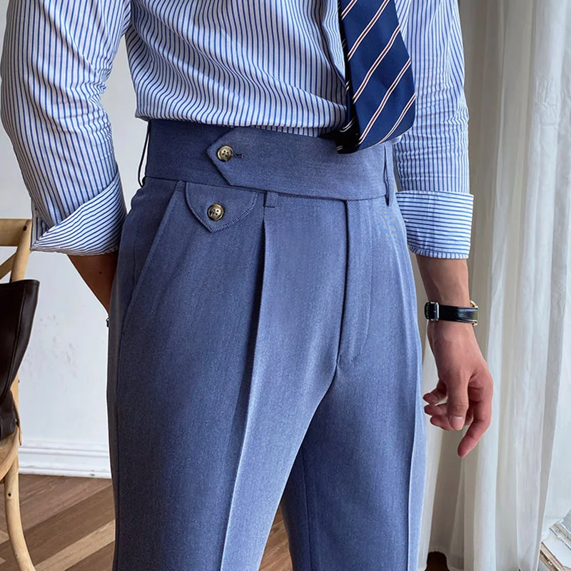 Gentleman elegant and comfortable mens trousers