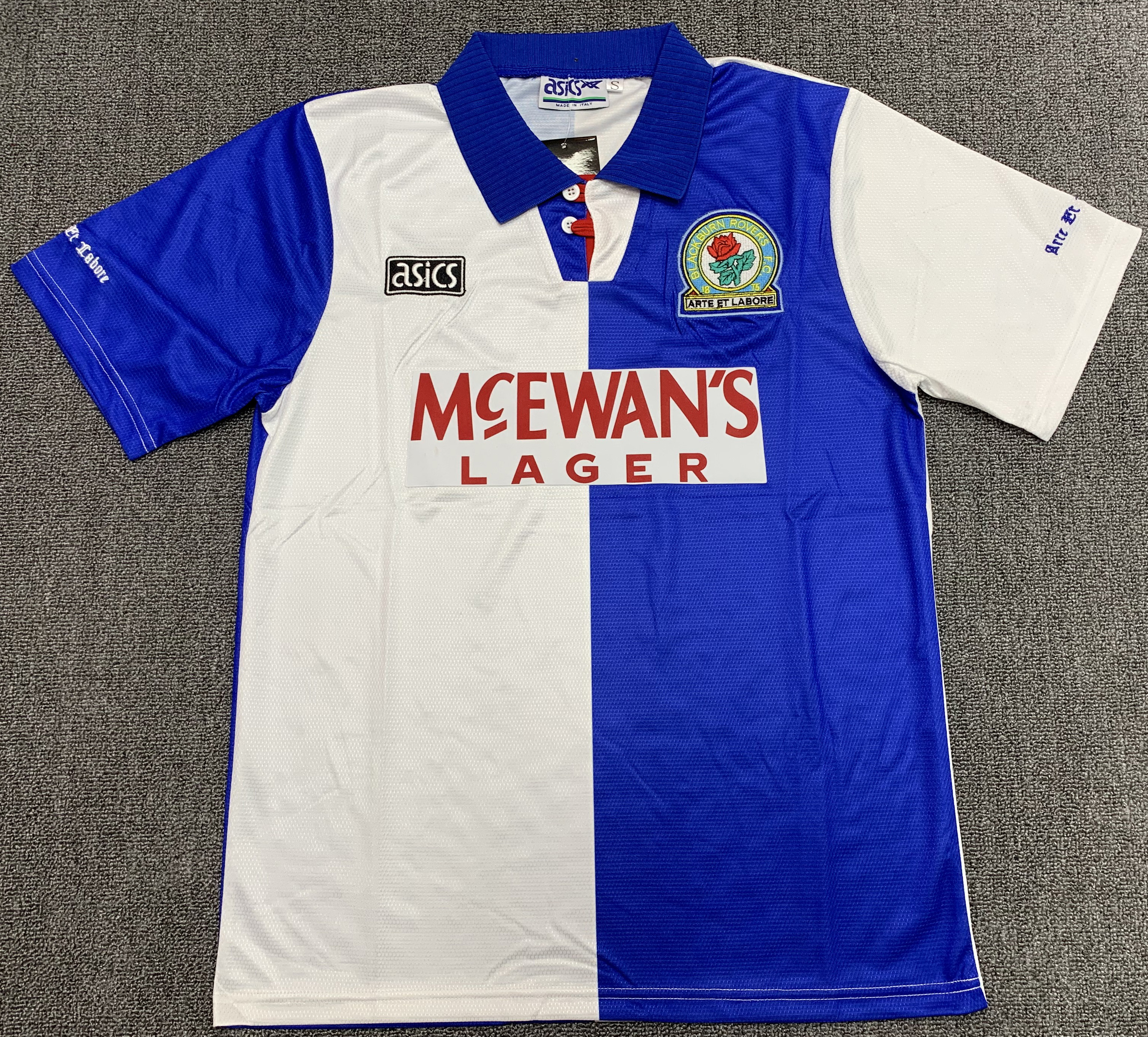 1994/1995 Retro  Blackburn Rovers Football Shirt Home