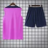 2025/2026 Barcelona Pre-Match Training Purple Vest+Shorts Football1:1 Thai Quality