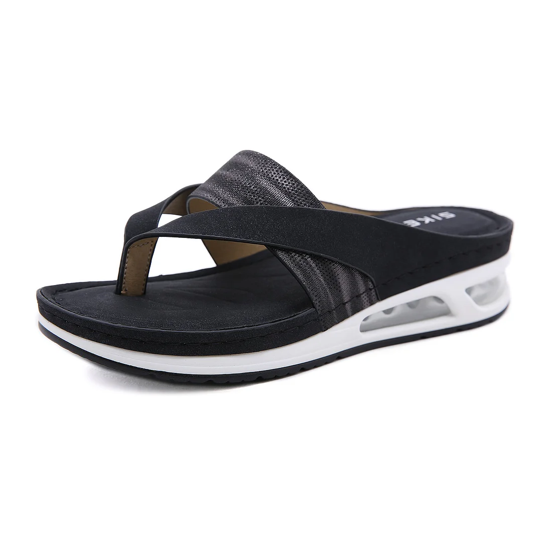 Summer Women Slippers Thick Sole Soft Beach Shoes Casual Flip Flops