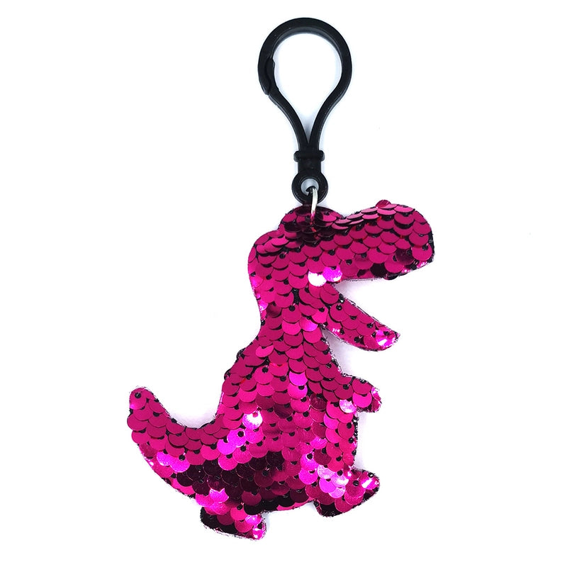 Reflective Sequin Keychain Fashion Cartoon Animal Pendant Bag Pendant