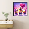 Minions - Rundbohrer Diamantmalerei - 40*40cm
