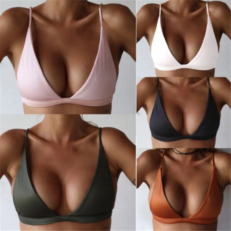 2019 Brazilian Bikini Tops Summer Women Swimsuit Swimwear Sexy Bikinis Bathing Suit Women Swimming Costume Ladies Tops Biquini