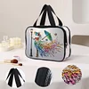 DIY Woman Diamond Art Rhinestone Makeup Bag Transparent PVC Storage Pack Gift