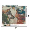 Wolf And Beauty  | Full Round Diamond Painting Kits