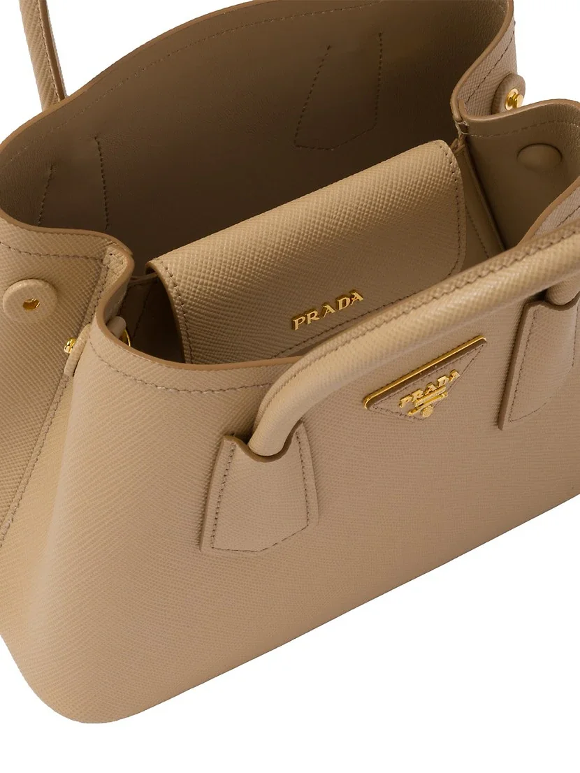 Prada Double Saffiano Leather Mini Bag