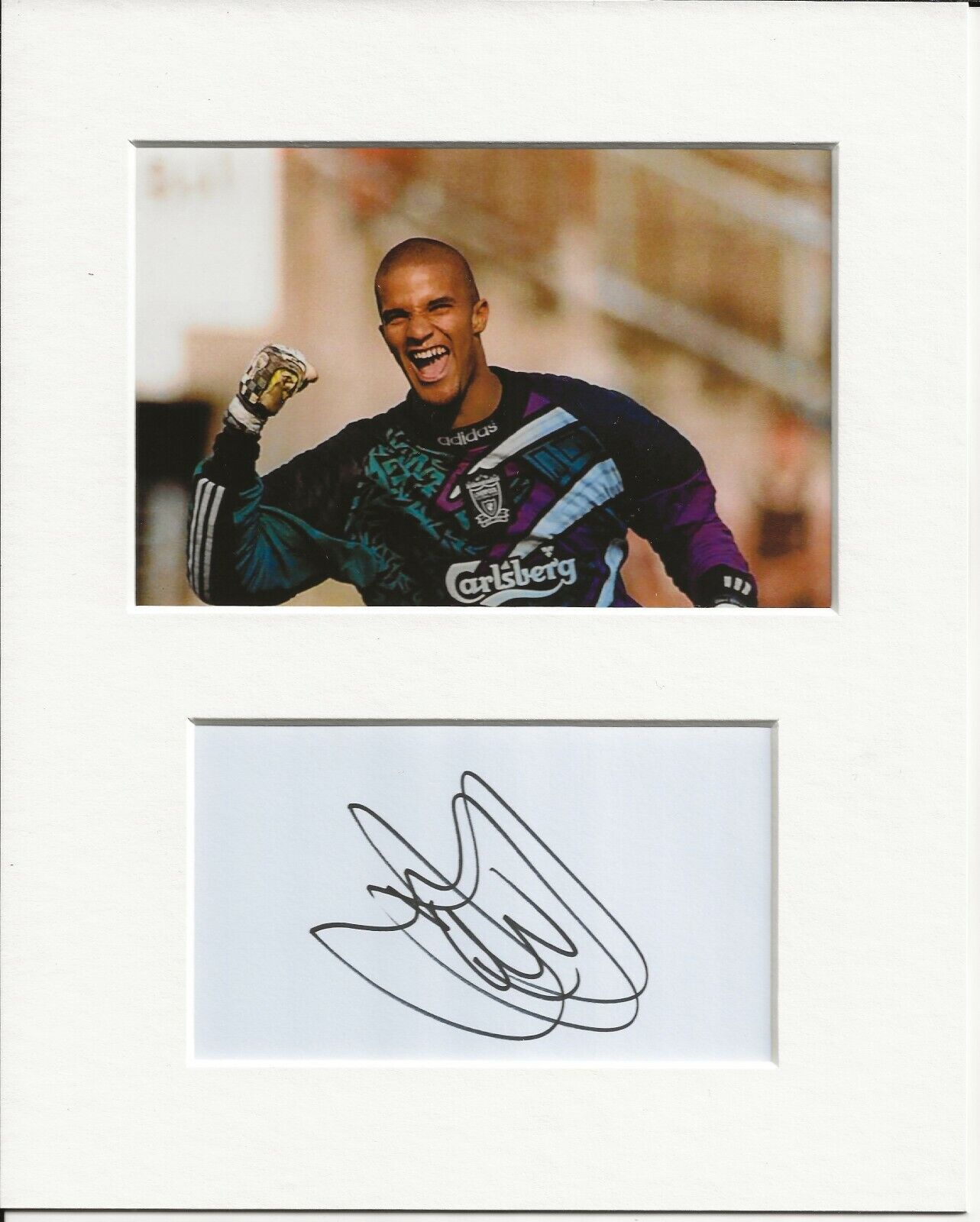 David James liverpool signed genuine authentic autograph signature and Photo Poster painting COA