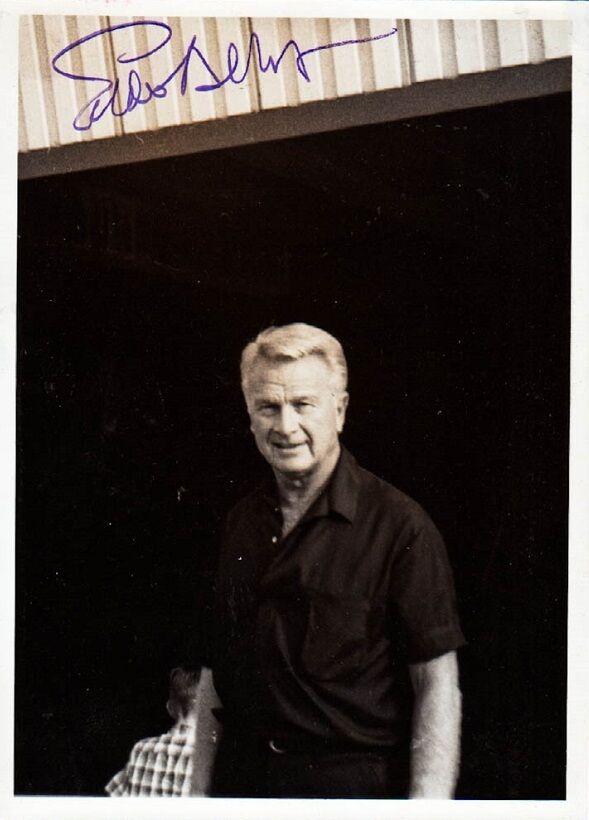 EDDIE ALBERT Signed Photo Poster painting - GREEN ACRES