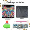 Foldable Diamond Painting Storage Bin Butterfly Storage Box Diamond Painting Kit