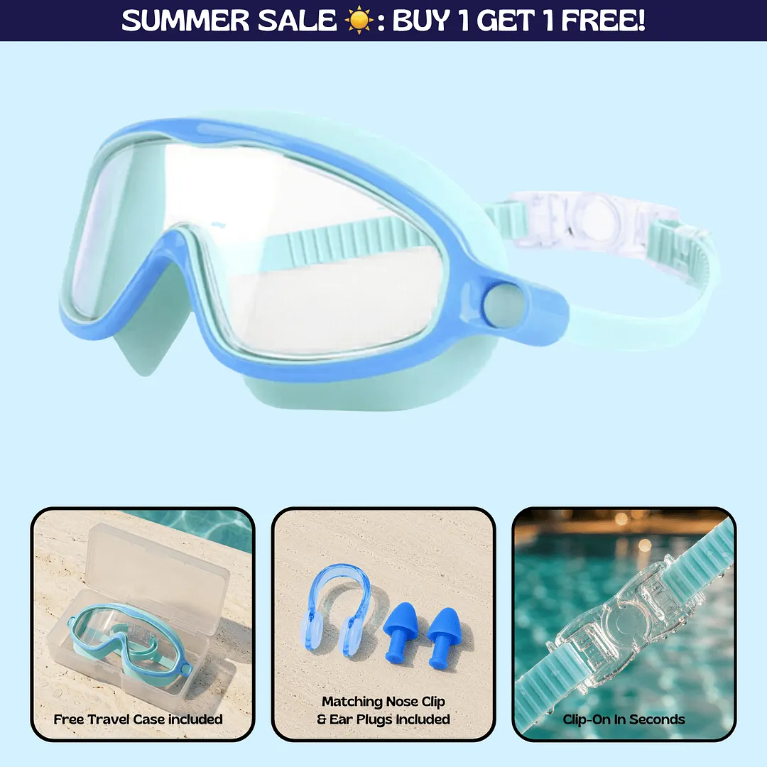 TibaToes&trade; Clip-On Swim Goggles