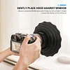 Lens hood mobile phone micro single SLR camera lens hood anti-glass reflective silicone lens hood suitable for Nikon Fuji Sony Canon Apple iPhone 14 13