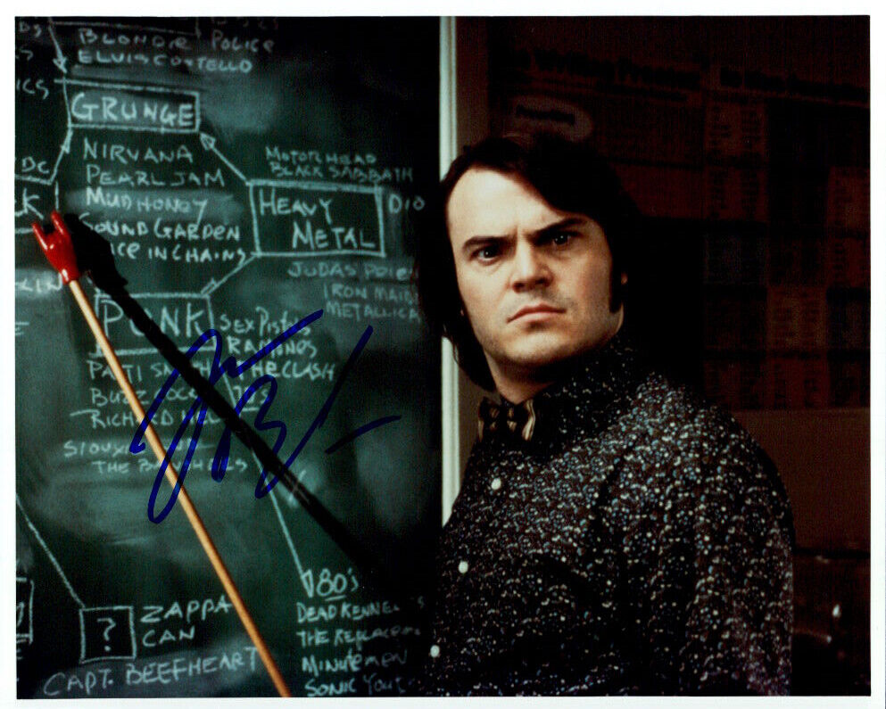 Jack Black signed authentic 8x10 Photo Poster painting COA