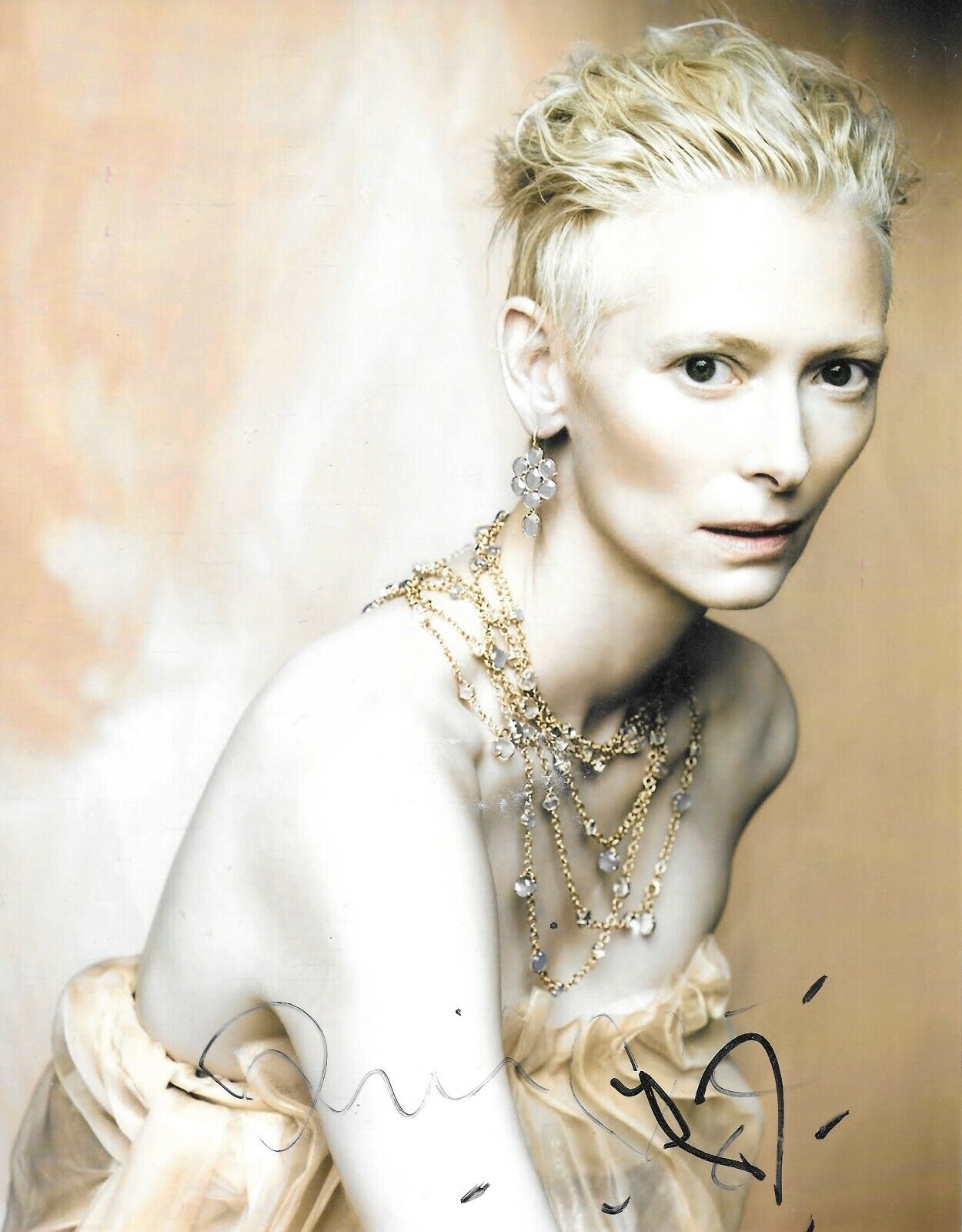 Tilda Swinton autograph - signed Photo Poster painting - Dr Strange (Faded pen)