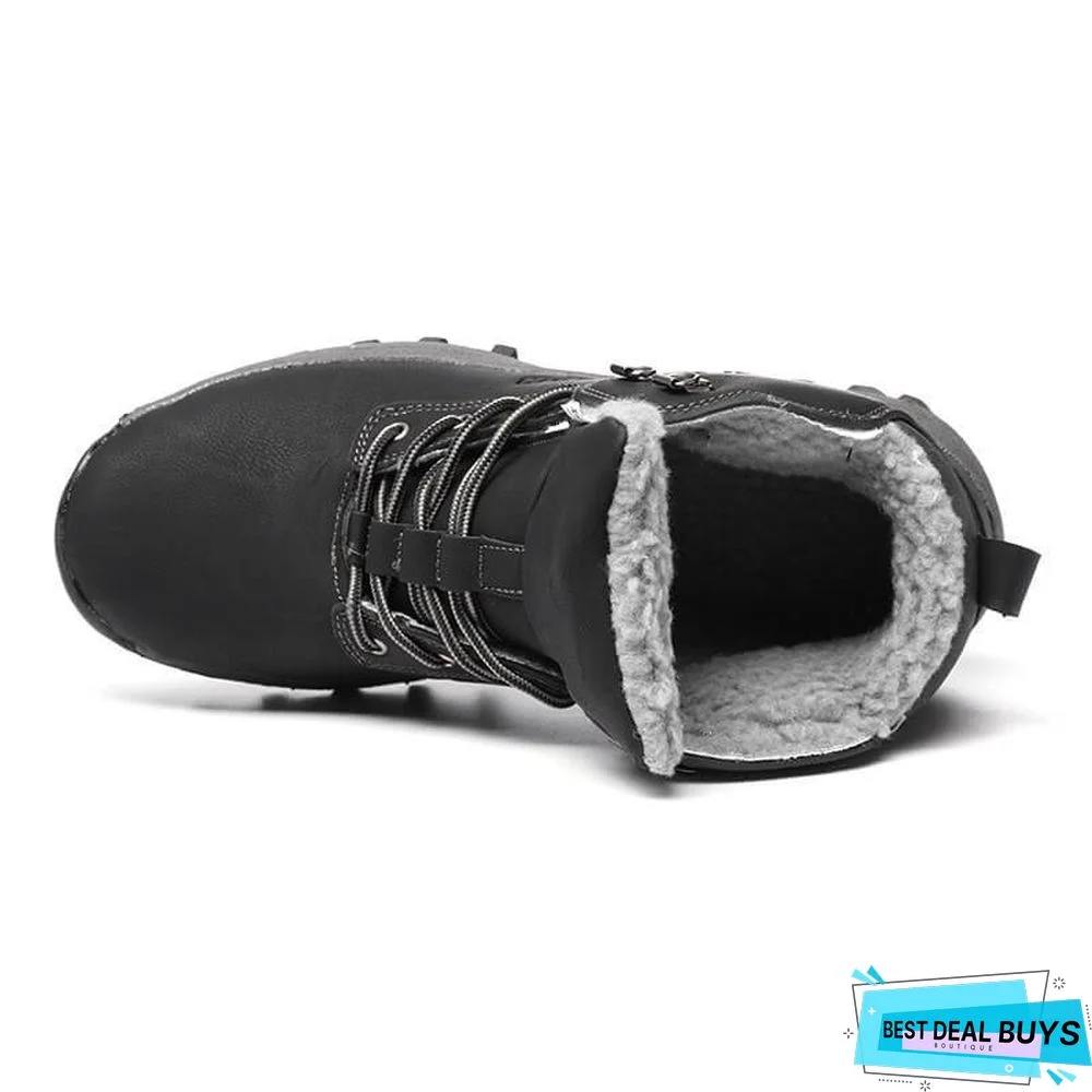 Men's Outdoor Thickened Warm Climbing Shoes