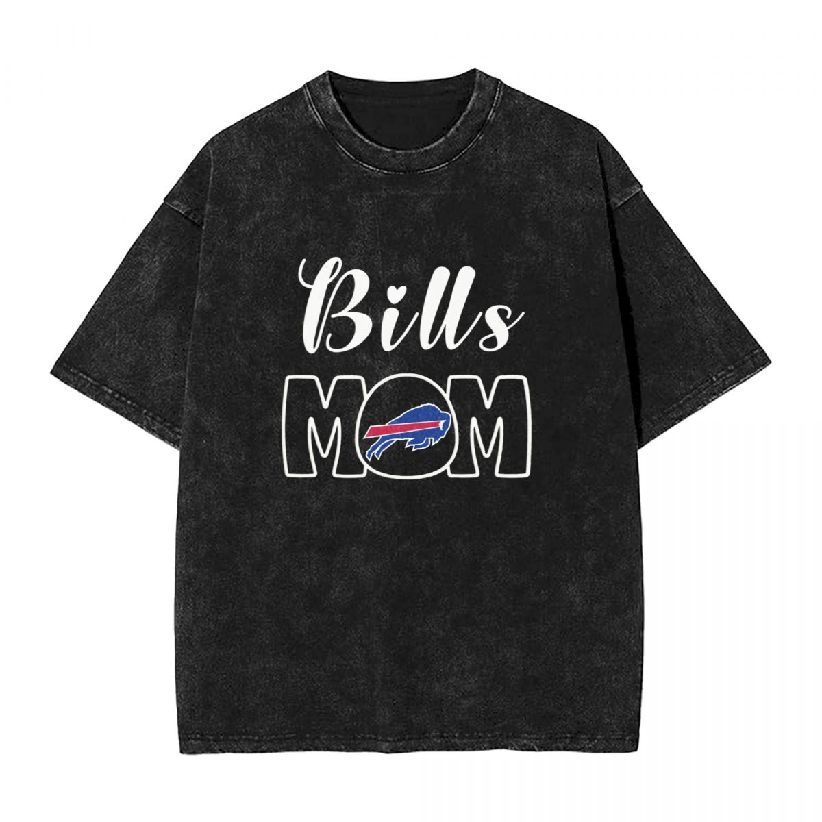 Buffalo Bills Mom Men's Oversized Streetwear Tee Shirts