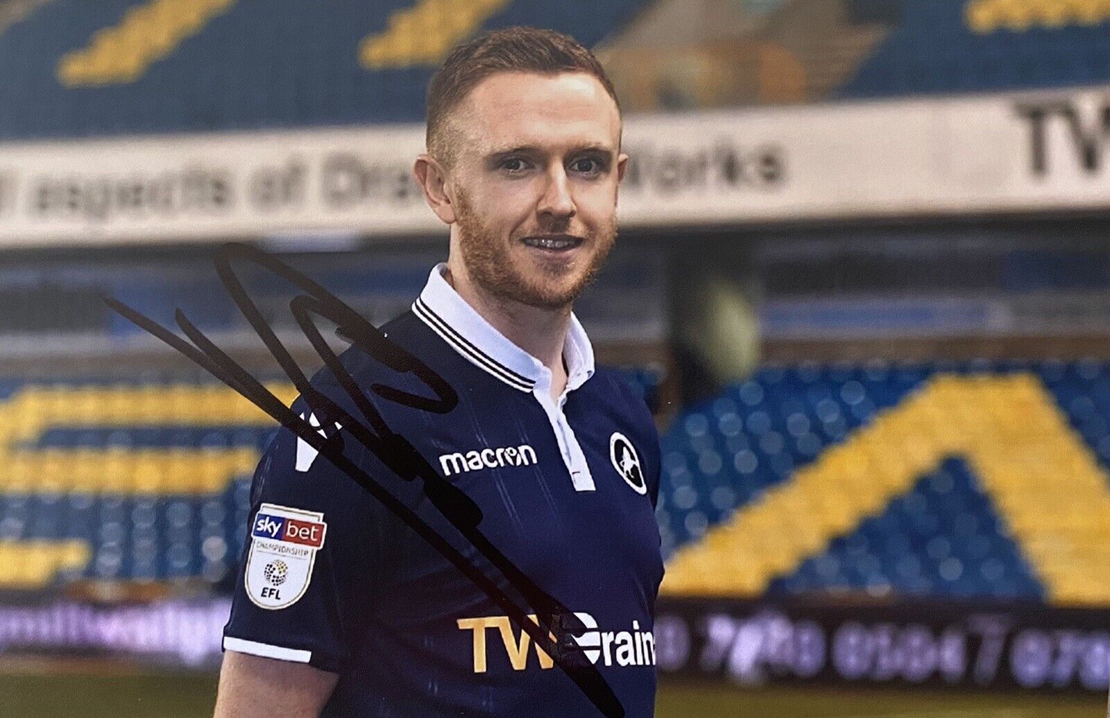 Shane Ferguson Genuine Hand Signed Millwall 6X4 Photo Poster painting 3