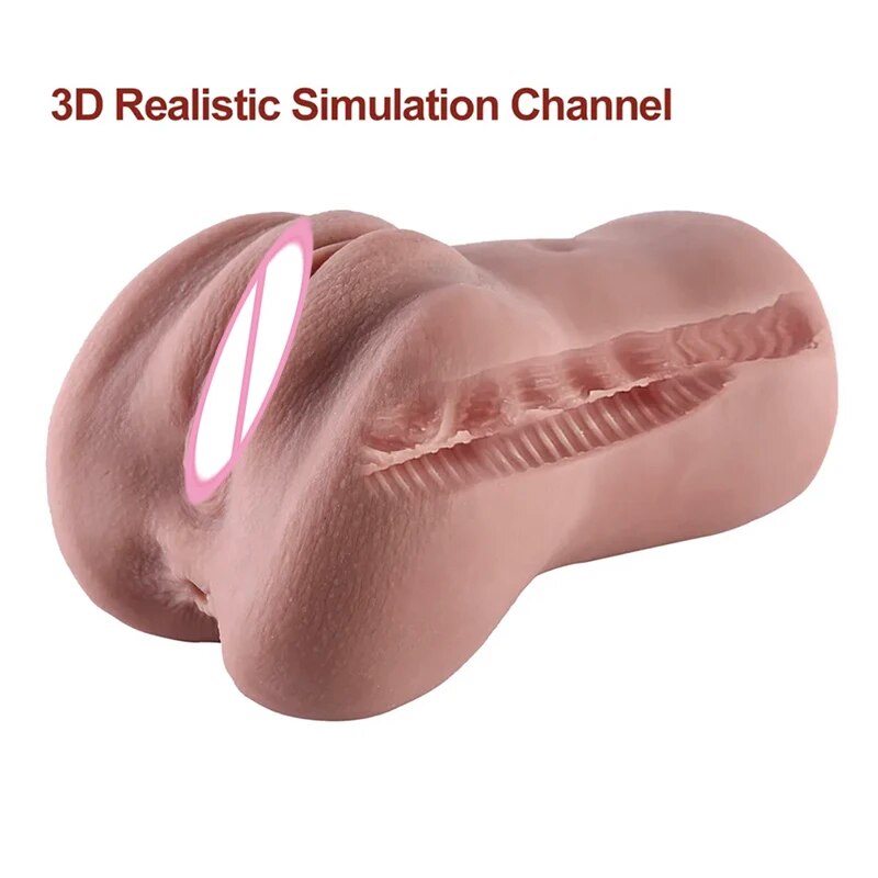 Realistic Vagina Masturbator for Men - Pocket Pussy Pleasure Toys