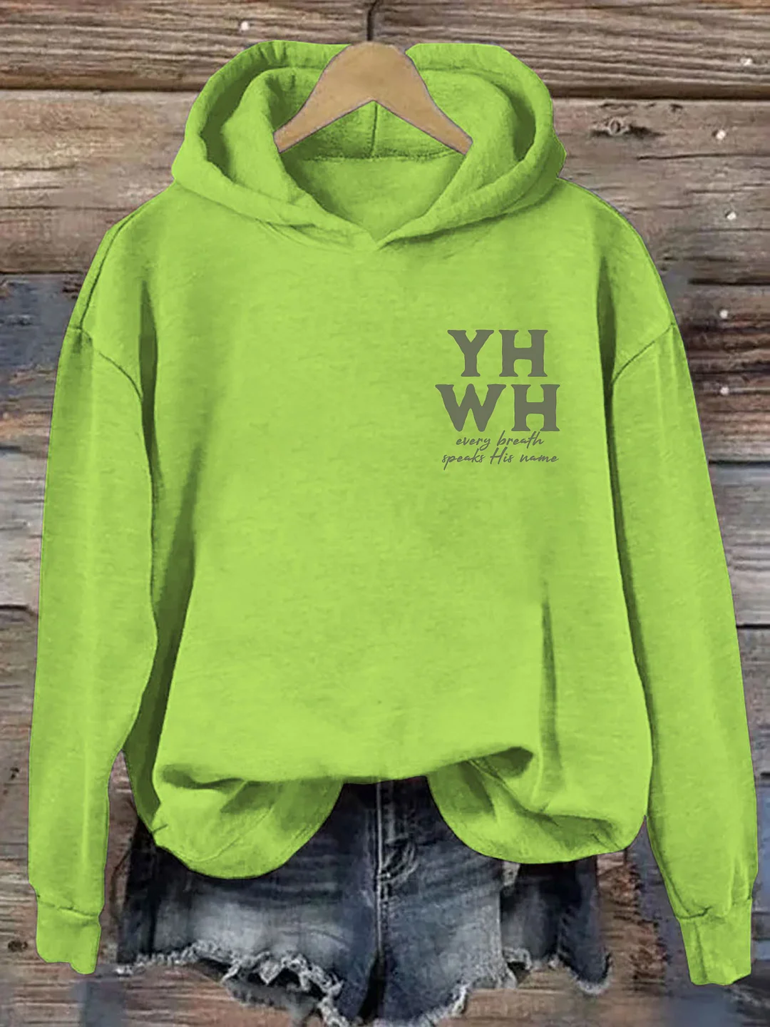 Yhwh Lungs Christian Hoodie