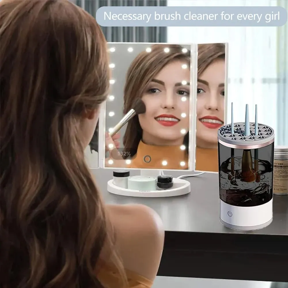 ELECTRIC MAKEUP BRUSH CLEANER
