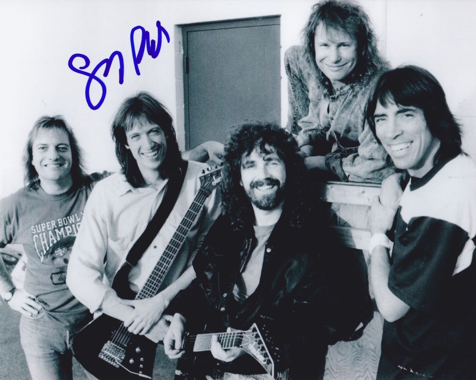 Gary Pihl Signed Autographed 8x10 Photo Poster painting Boston & Sammy Hagar Band Guitarist E