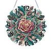 Diamond Painting Mandala Hanging Clock Pendant Kit for Decoration