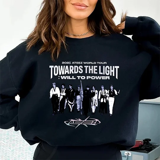 2025 ATEEZ World Tour Towards the Light: Will to Power Concept Hoodie officialateezshop