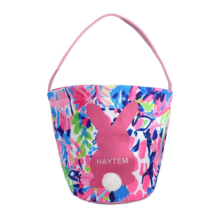 Personalized Name Easter Bunny Basket Easter Gifts for Kids