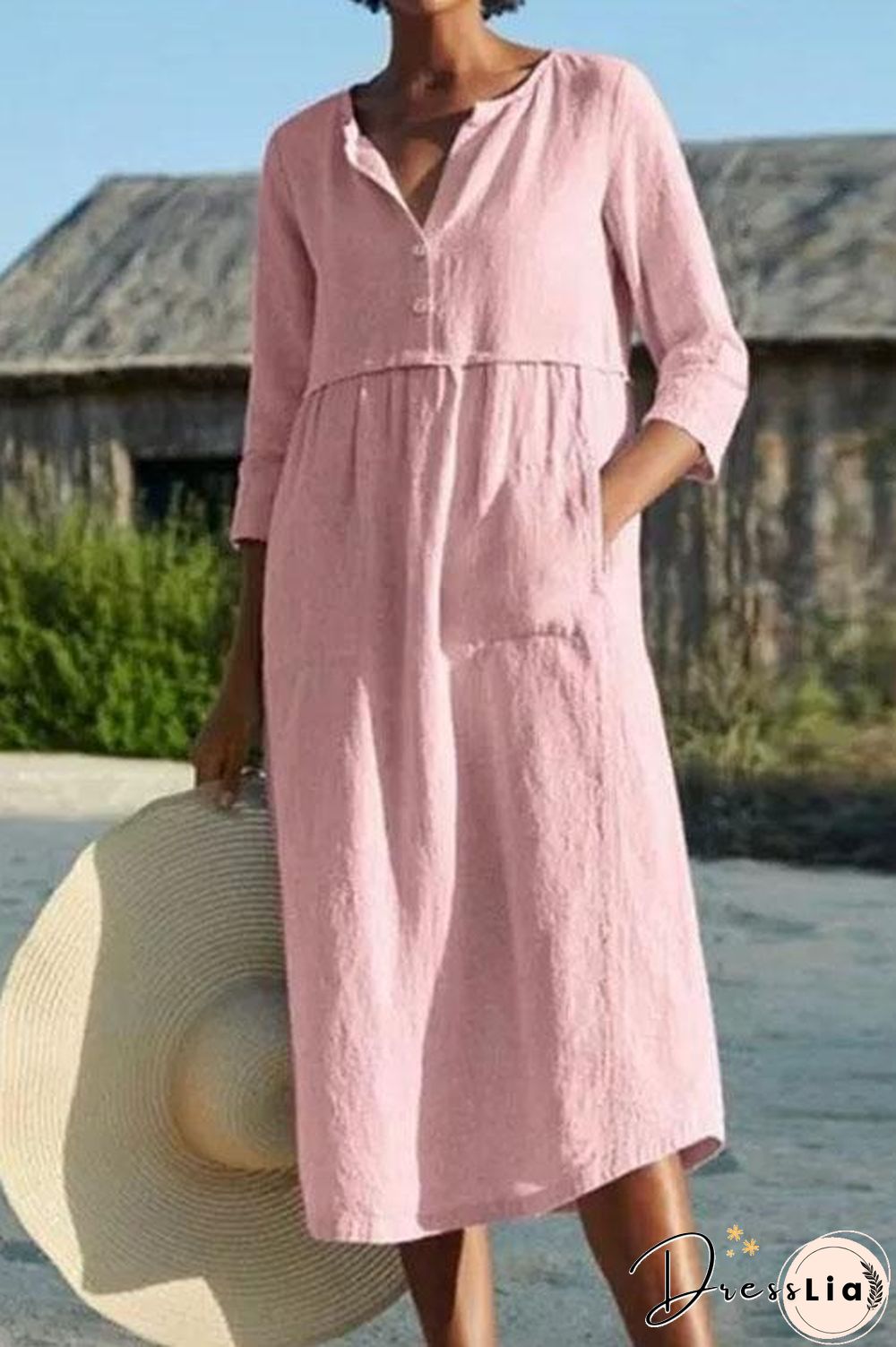 Cotton Linen So Soft Dress