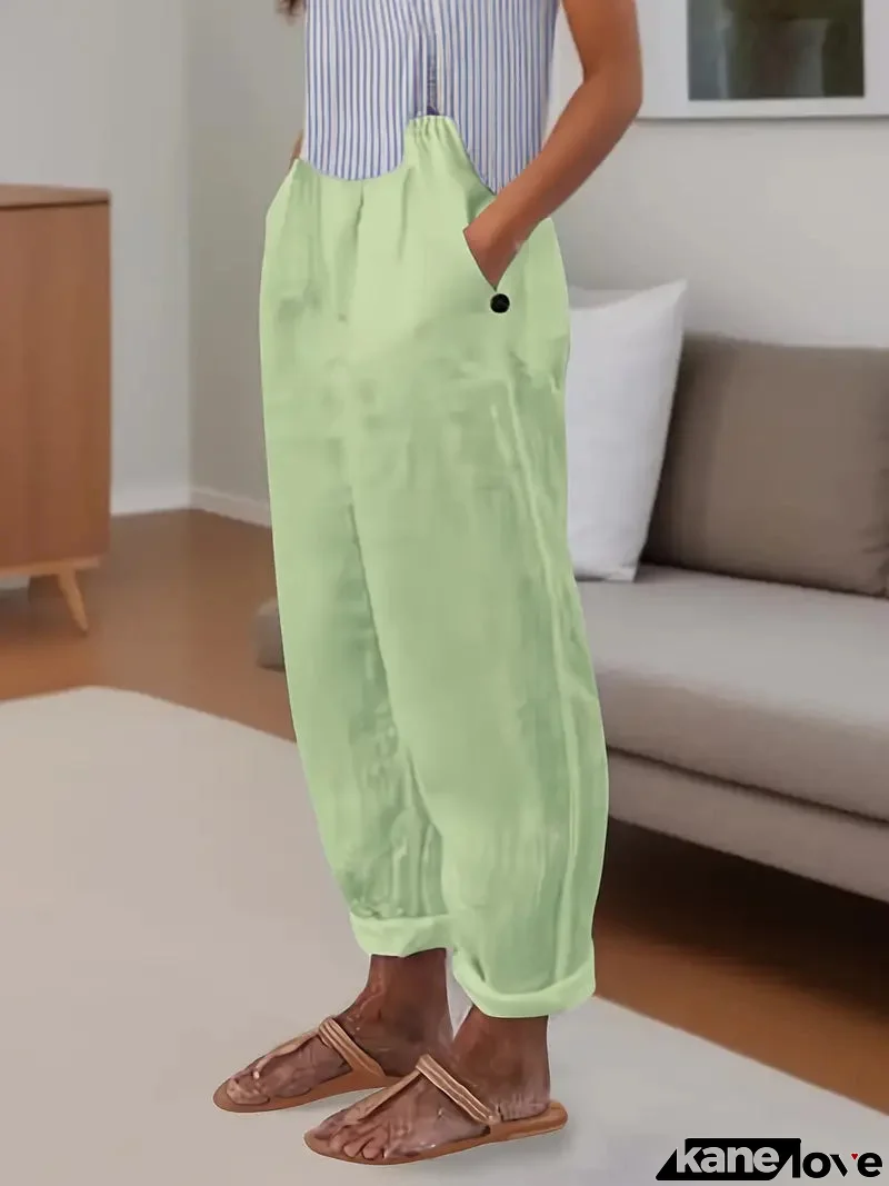 Vintage-inspired and light Pants