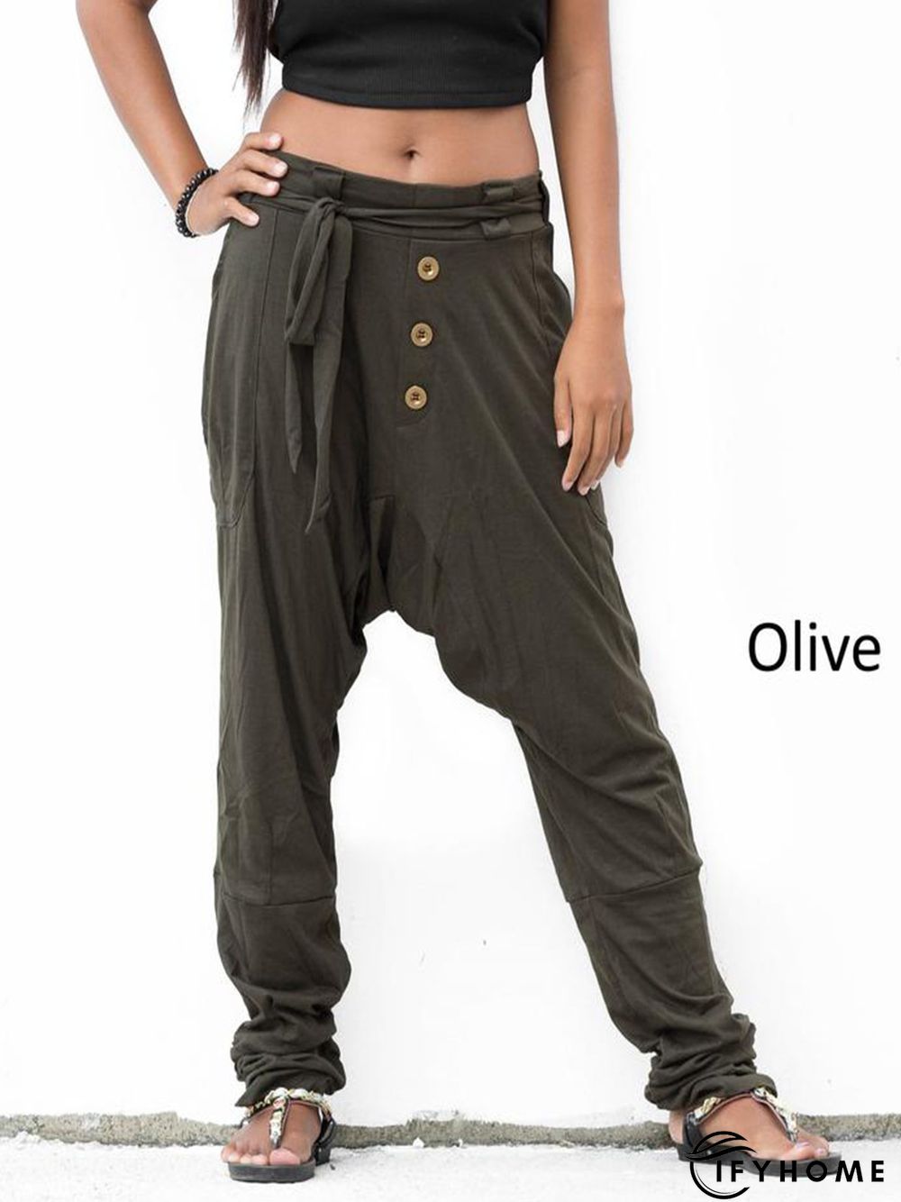 Pockets Casual Pants | IFYHOME