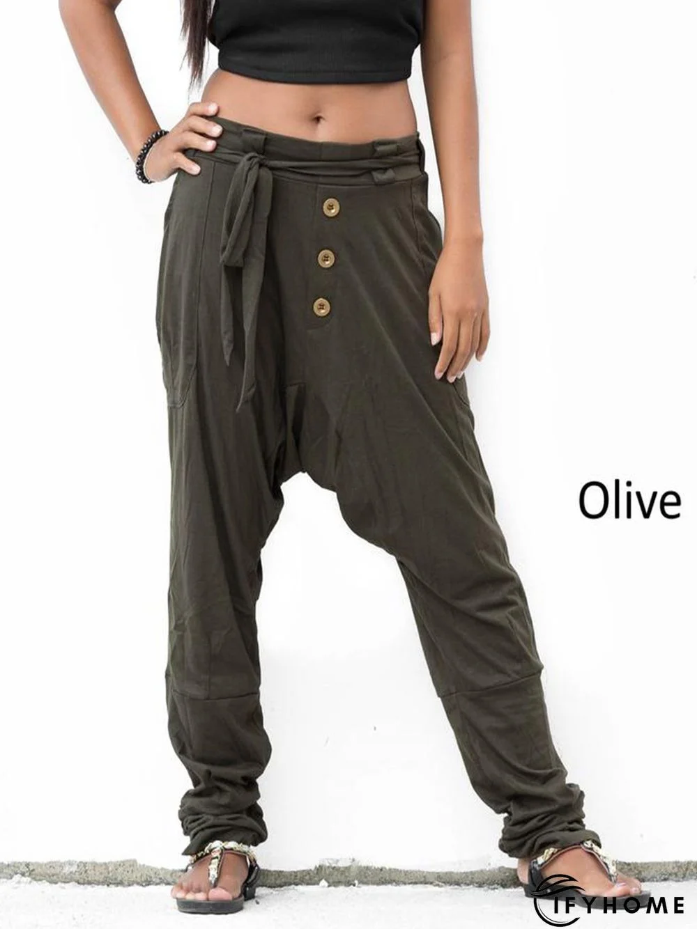 Pockets Casual Pants | IFYHOME