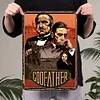 The Godfather - Vintage Metal Signs - 20*30cm/30*40cm - Movie