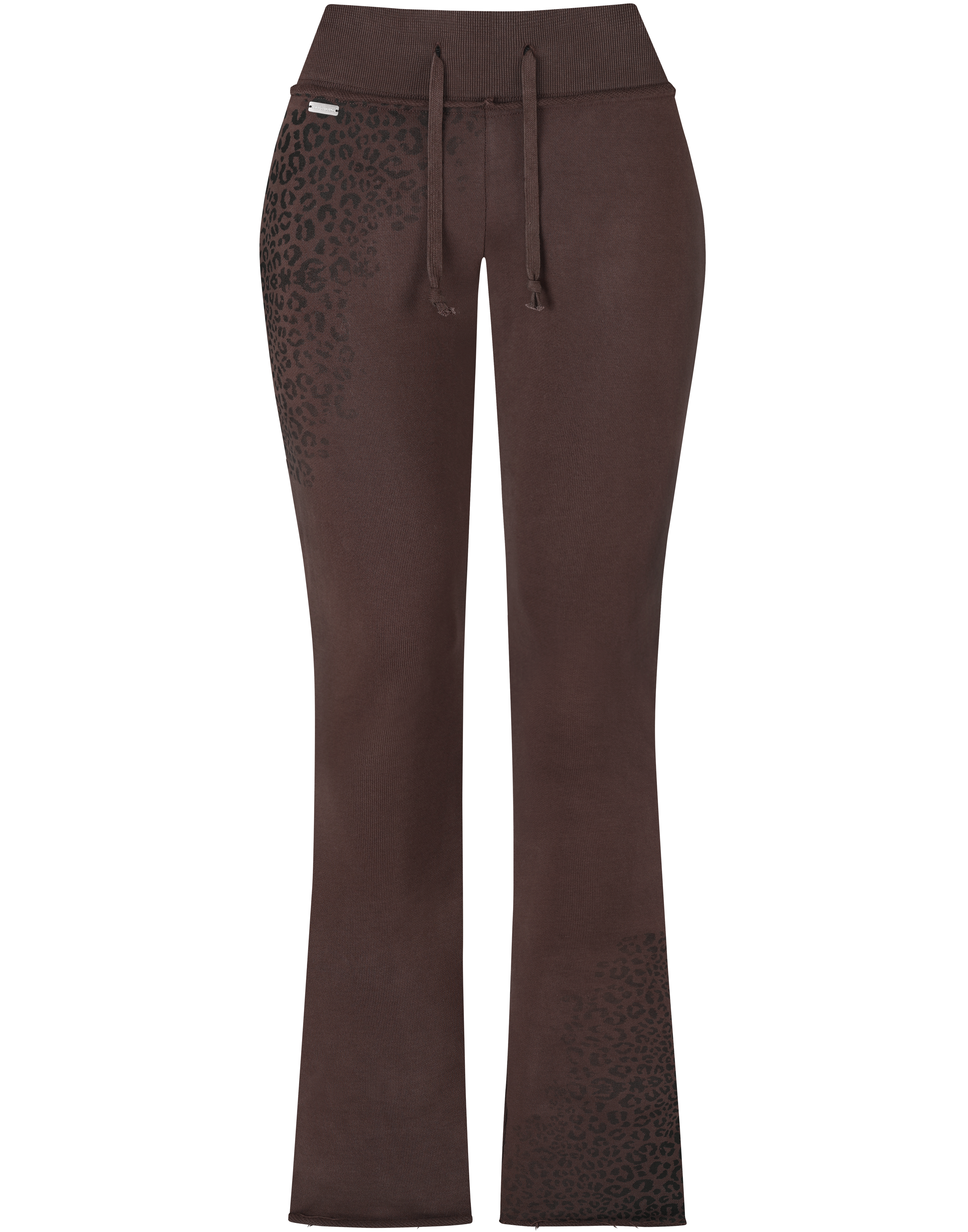 Fine Cotton Cheetah Dark Brown Pants