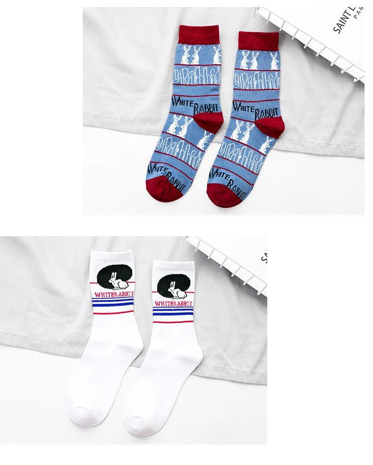 White Rabbit Cotton Socks