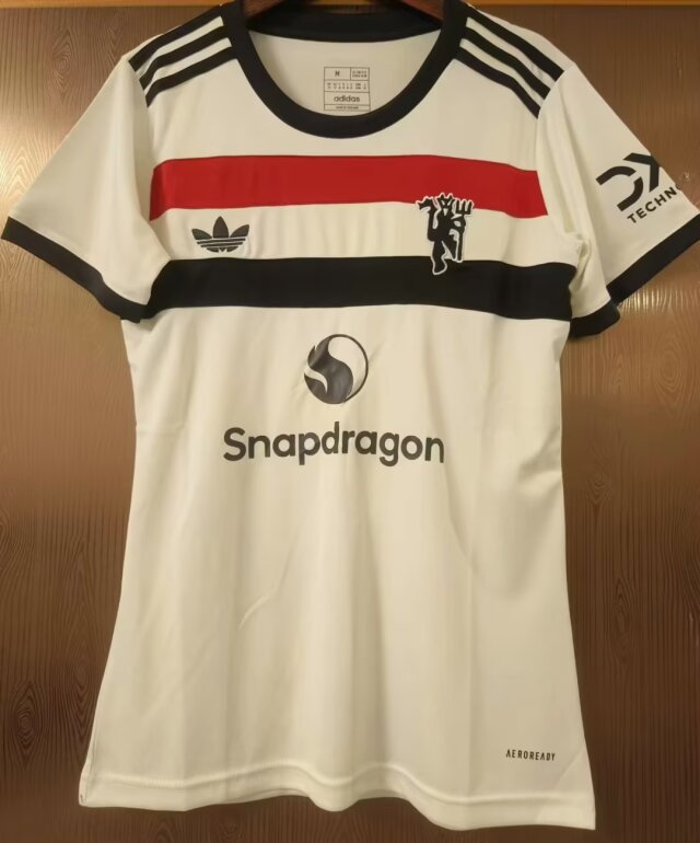 24/25 Football Shirt Manchester United Third Away Women Thai Quality
