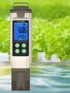 4 in 1 Digital Water Tester ORP/H2/PH Temp Meter for Hydroponics Pool Aquarium