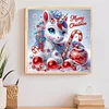 Xmas Unicorn - Crystal Rhinestone Diamond Painting