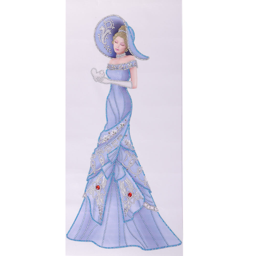 

Dress Lady - Special Shaped Diamond Painting - 30*60CM (Big Size), 501 Original