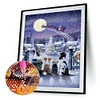 Diamond Painting-DIY Full Round Drill Christmas Cats and Dogs