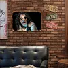 Alice Cooper - Panneaux en &eacute;tain m&eacute;tallique(20*30cm/30*40cm) - Musique