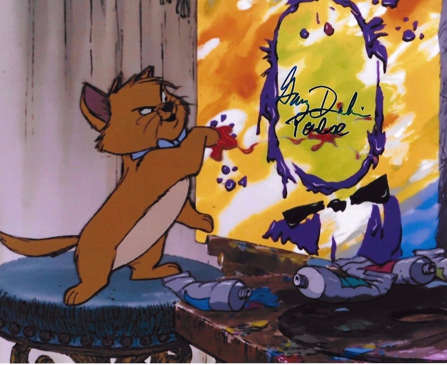 Gary Dubin (1959-2016) The Aristocats Original Signed 8x10 Photo Poster painting #6