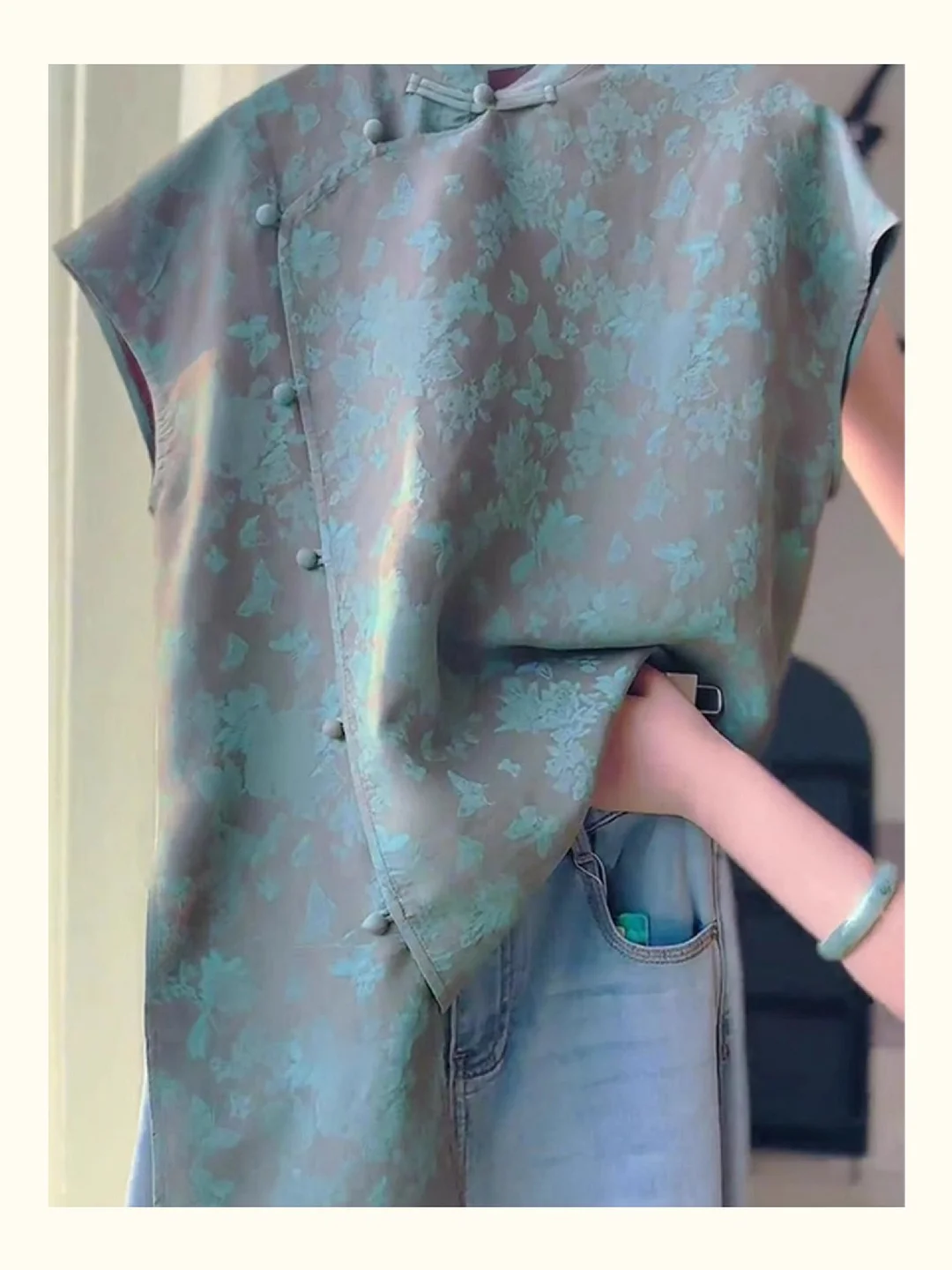 Athvotar Athvotar Chinese Chinese Style Young Style Buckle Improved Tang Shirt Jacket Woman 2025 Summer New Top Shirt