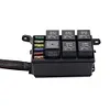 12V Car Fuse Holder with Wiring Harness Auto Fuse Relay Block for Car SUV UTV RV
