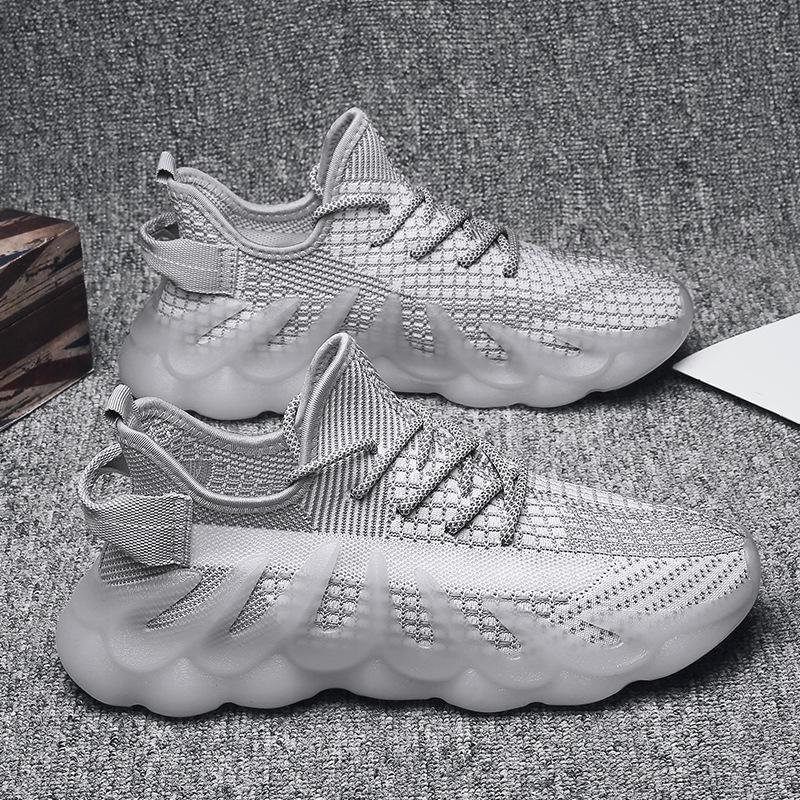 Flying woven fashion running casual sneakers
