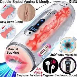 ky lubricating jelly how to use Buy Mouth & Vagina Double End Male Masturbator Cup main image 1