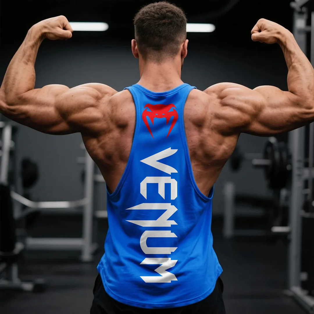 Large Size Loose Comfortable Breathable Vest Top Fitness Sports Extreme Fighting Vest