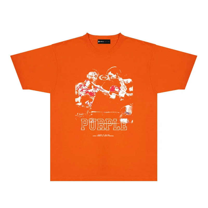 Purple fashion T-shirt