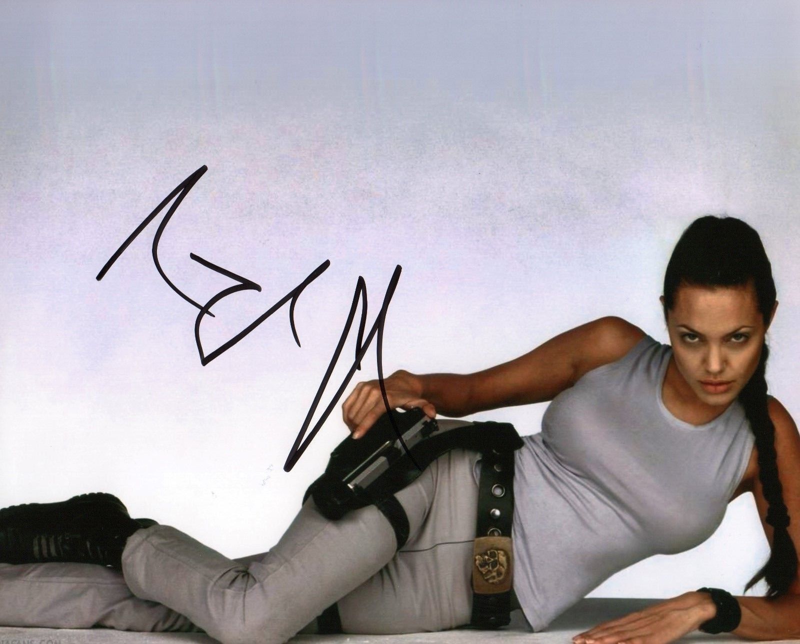 ANGELINA JOLIE AUTOGRAPHED SIGNED A4 PP POSTER Photo Poster painting PRINT 14