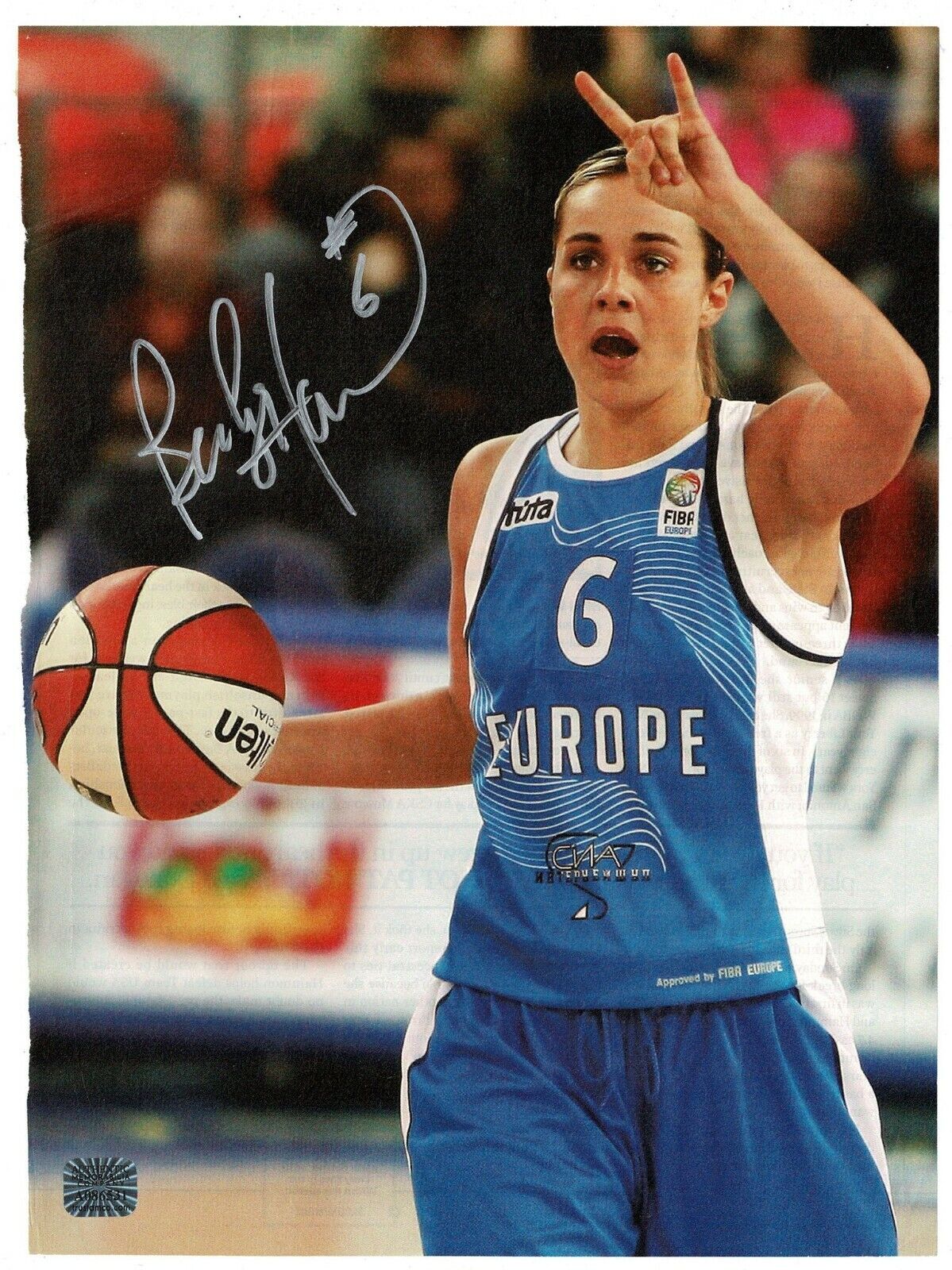 Becky Hammon signed autographed magazine Photo Poster painting! AMCo! 13878