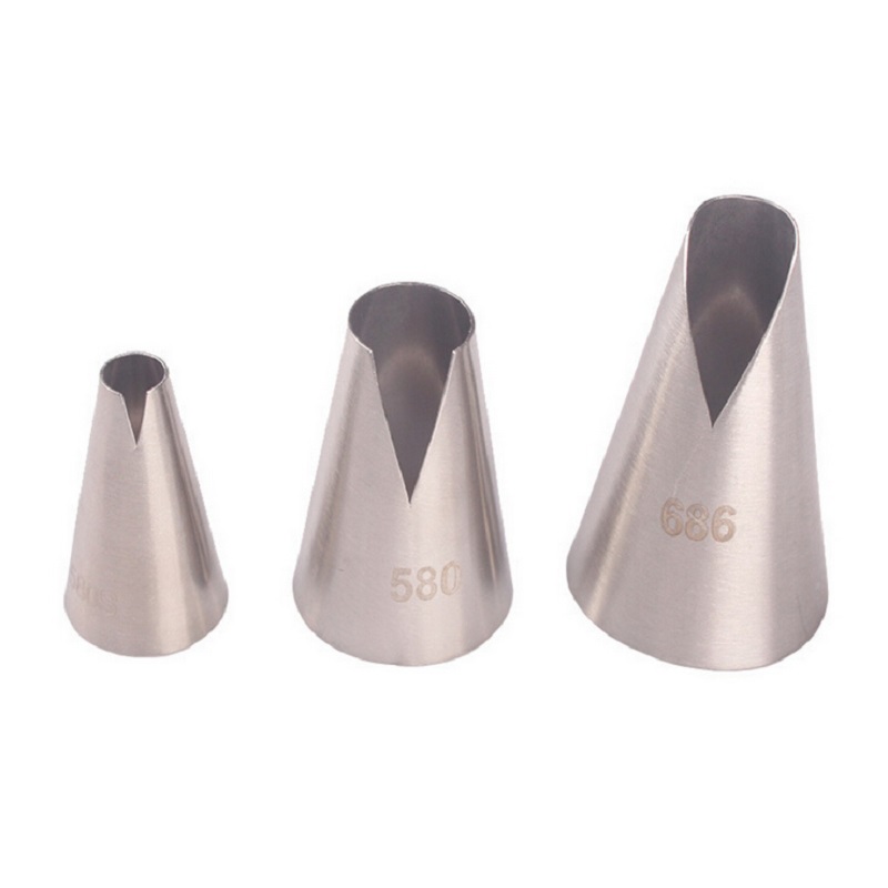 

Stainless Steel Dumpling Mouth Pastry Icing Piping Nozzles, 501 Original